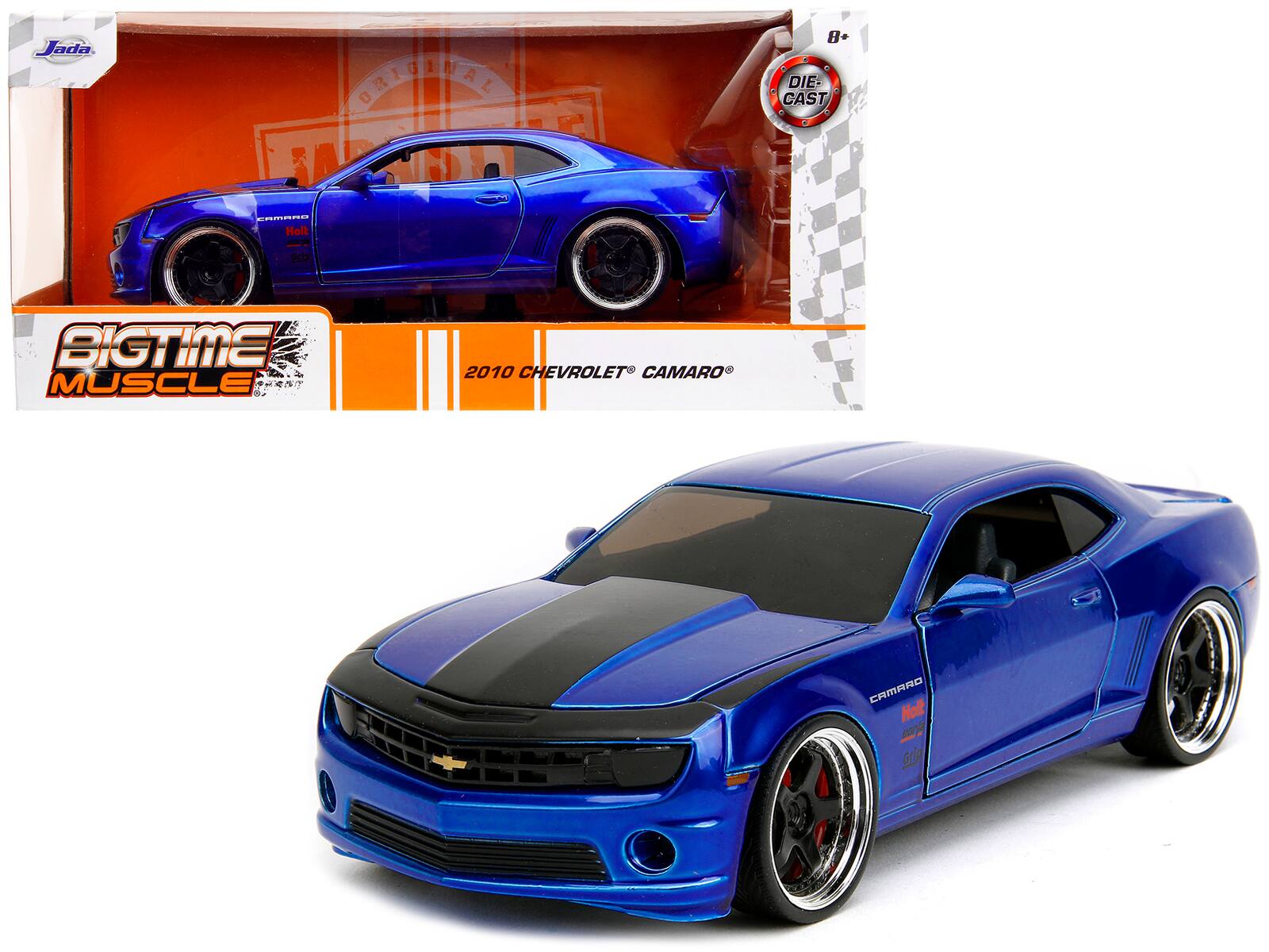 Jada  
BIGTIME MUSCLE  
2010 CHEVROLET® CAMARO®  
DIE-CAST  
8+