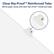 Clear Rip Proof™ Reinforced Tabs
White paper stock with clear Rip-Proof™ reinforced tabs.
