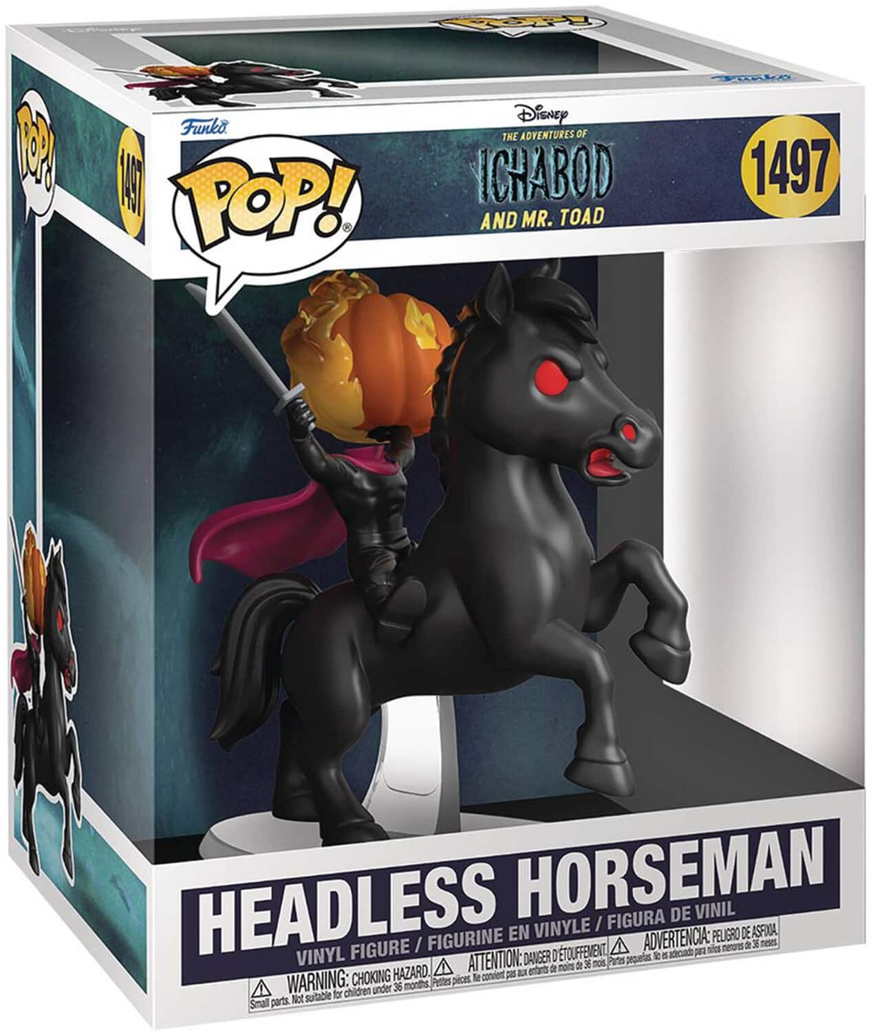 FUNKO POP! Rides Deluxe: Disney's Legend of Sleepy Hollow - Headless Horseman - Multicolor