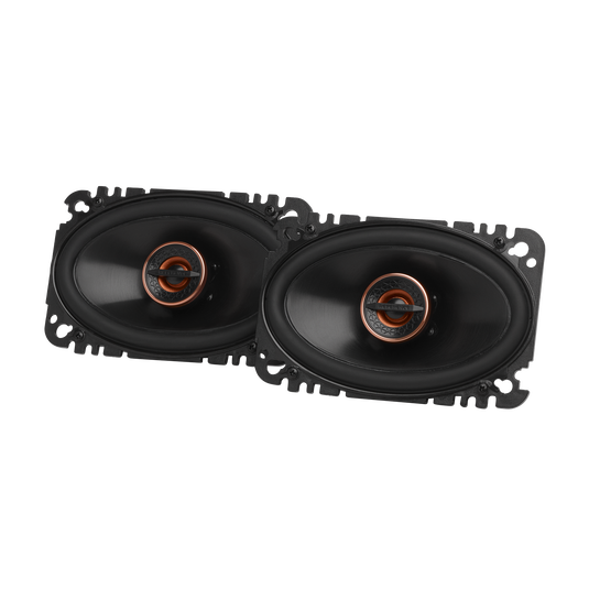 Infinity - REF467F 4” x 6” Two-way car audio speaker - Black