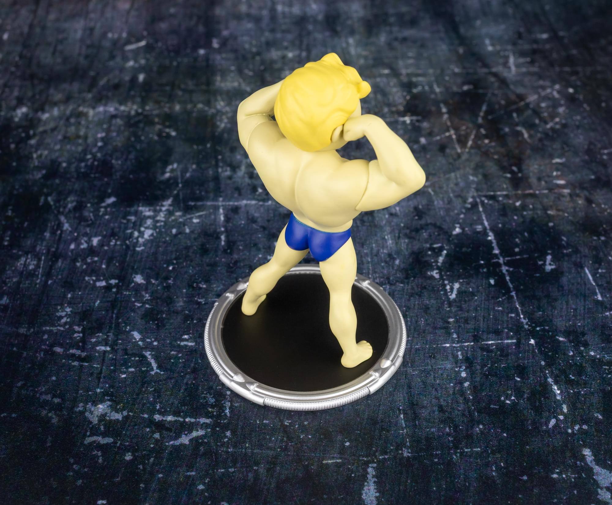 Alt View 5. Toynk - Fallout Vault Boy (Strength) 3-Inch Mini Figure - Multi-Colored.