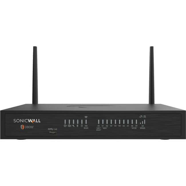 SonicWall - TZ380W Network Security/Firewall Appliance - Intrusion Prevention - 8 Port - Gigabit Ethernet, 5 Gigabit price history on PriceWatchPro