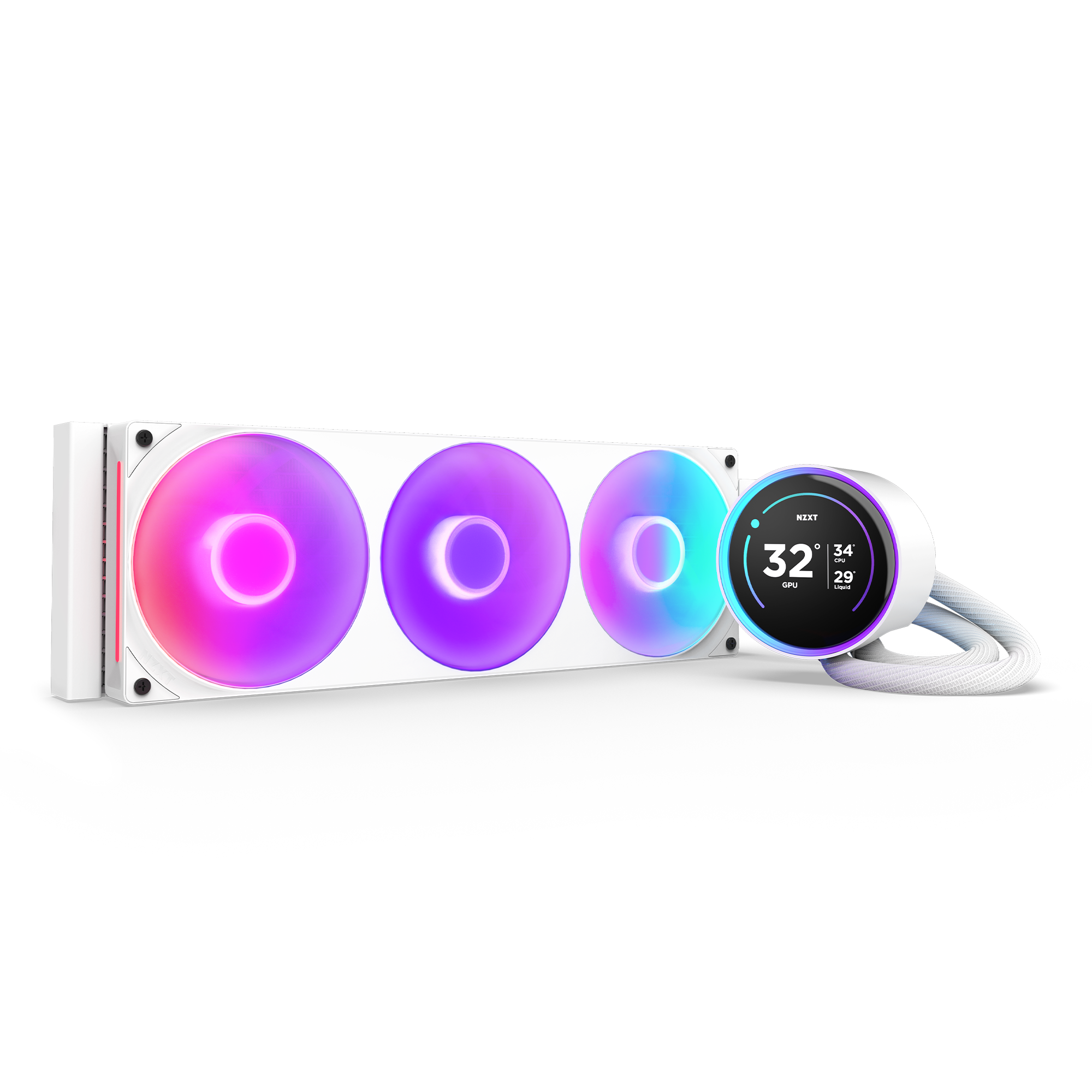 NZXT Kraken Elite RGB 360mm Radiator (1x SingleFrame RGB Core Fan