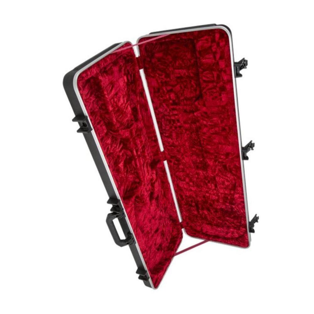 Angle. EVH - EVH Striped Series Electric Guitar Hardshell Case with TSA Latches (Black).