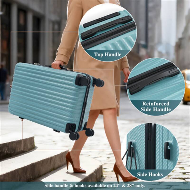 Top Handle  
Reinforced Side Handle  
Side Hooks  
Side handle & hooks available on 24" & 28" only.