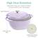 High Heat Retention
Designed to keep your meals hot & fresh for easy transfer to your dining table
- Tight Fitting Lid
- Thick Cast-Iron Walls
- Condensation Bumps Lock in Moisture