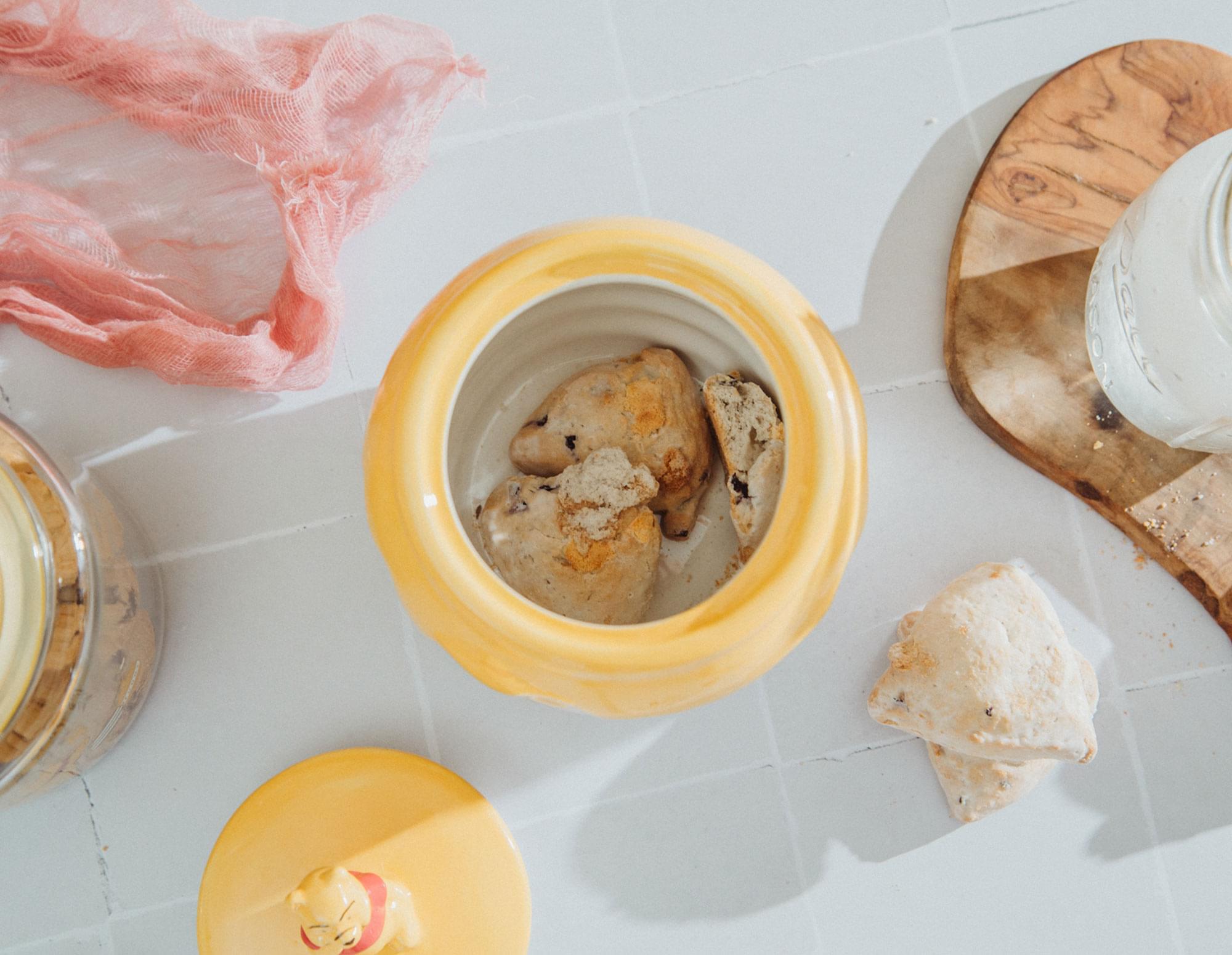 Alt View 4. Disney - Disney Winnie the Pooh Hunny Pot Ceramic Snack Jar | 6 Inches Tall - Yellow.