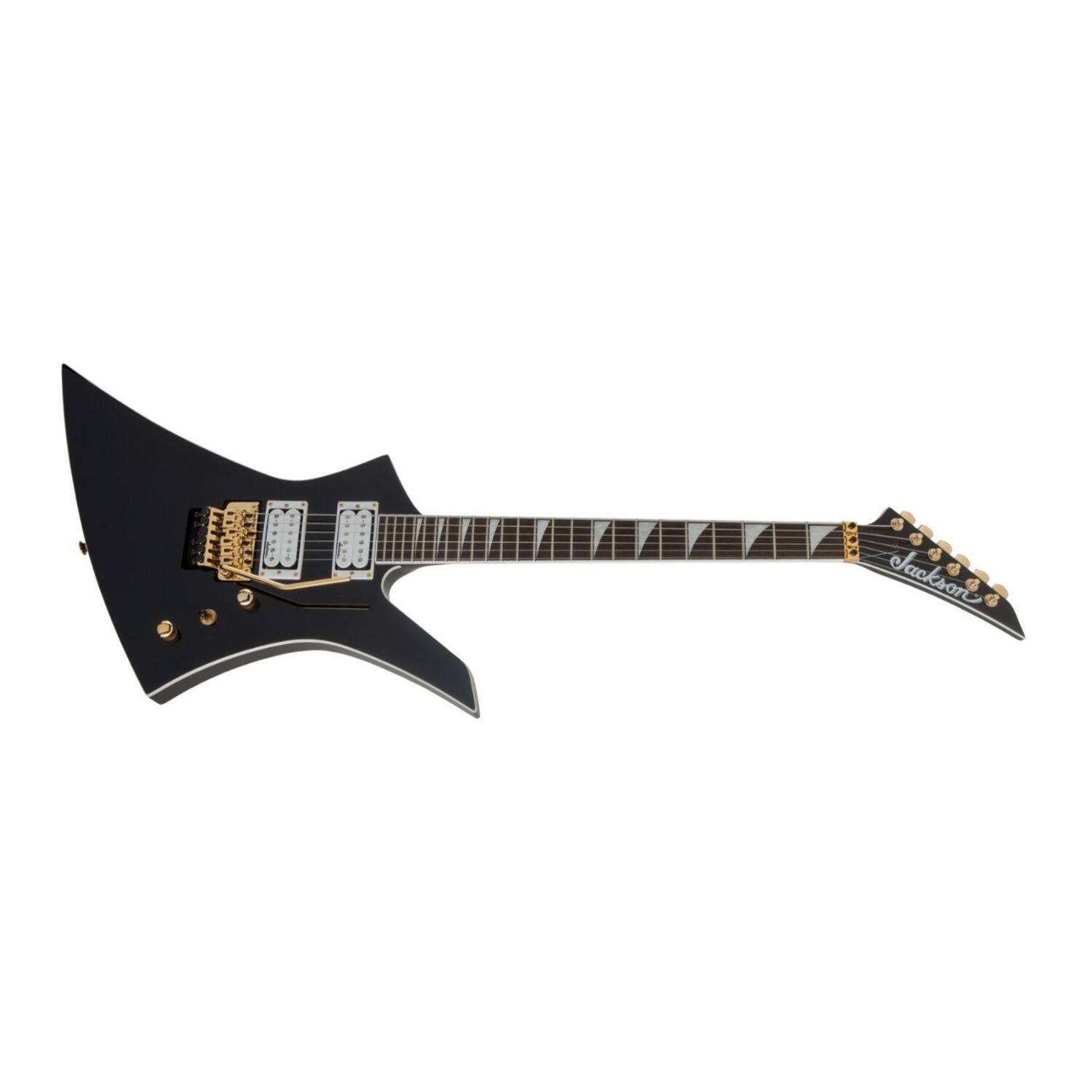 Back. Jackson - Jackson X Series Kelly Electric Guitar in Gloss Black and Laurel Fingerboard.