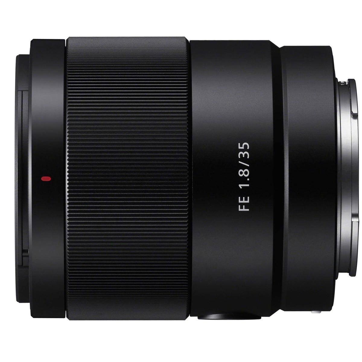 Alt View 6. Sony - Sony FE 35mm f/1.8 Lens for Sony E, Bundle with Flashpoint Zoom Li-on X R2 TTL Flash, 55mm Filter Kit, Cleaning Kit.