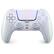 Left. Sony - Sony Playstation 5 Slim Disc with Extra Chroma Pearl Controller, Charging Dock and MightySkins Decal Voucher + 2 Year - Chroma Pearl.