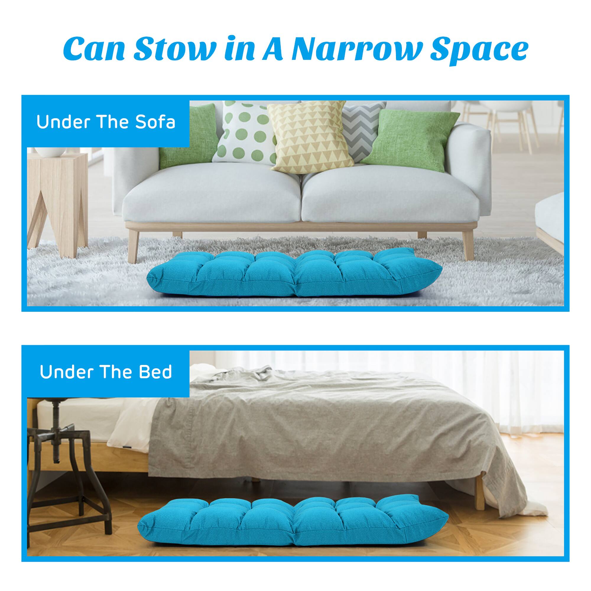 Can Stow in A Narrow Space Under The Sofa Under The Bed