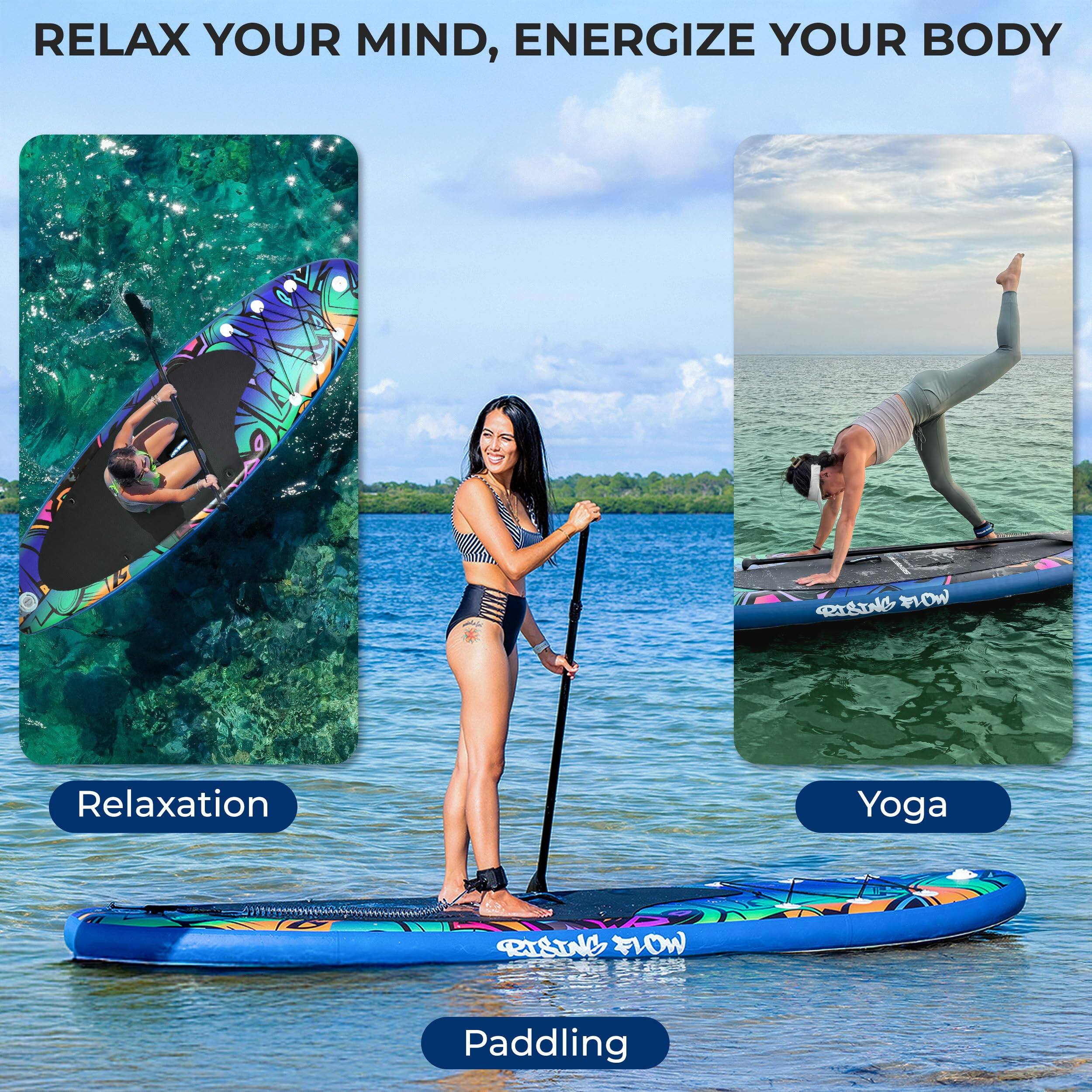 RELAX YOUR MIND, ENERGIZE YOUR BODY

Relaxation Yoga Paddling

Paddling