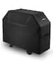 VEVOR - Grill Cover, 60 inch BBQ Covers for Outdoor Grills, Fade Resistant, Weather Resistant Heavy Duty 600D Polyester - Black Fabric, White Reflective Strips