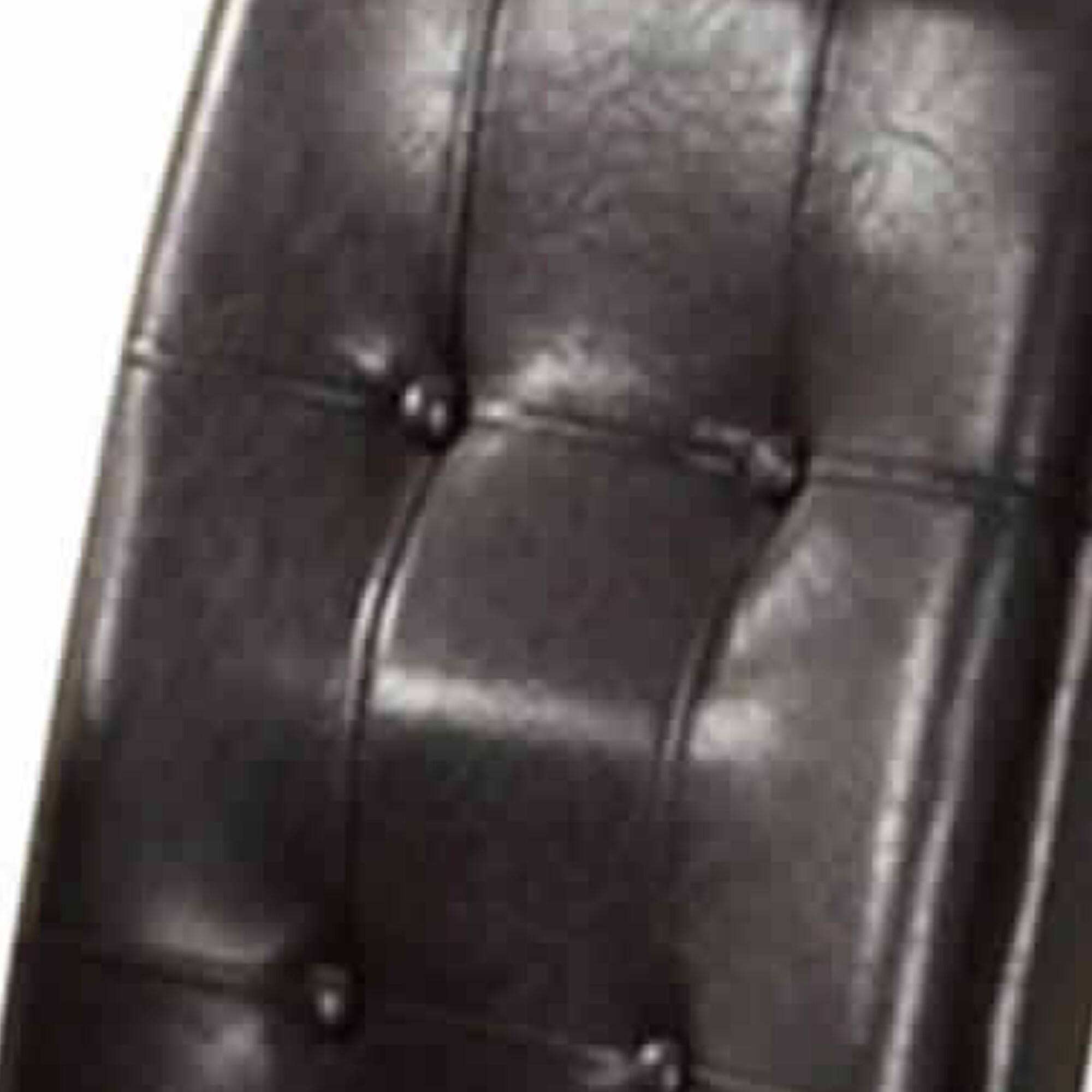 Alt View 2. Manhattan Lane - Faux Leather Dining Side Chair In Pine, Set Of 2, Dark Brown - Dark Brown.