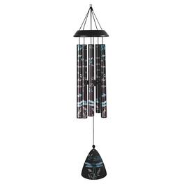 FC Design - 30"Long Dragonfly Stamped TubeWind Chime Outdoor Patio or Garden Hanging Wind Chime Decoration - Multi-Color