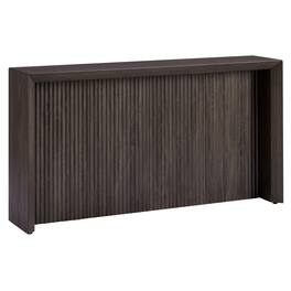 Hudson&Canal - Piedmont 56" Wide Rectangular Fluted Console Table - Brown