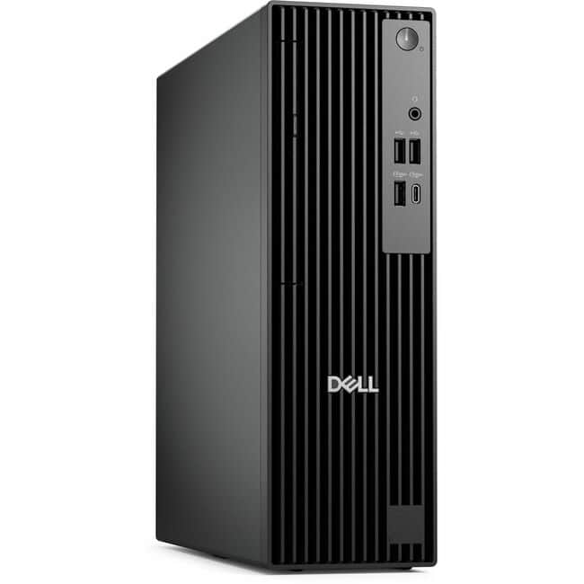 Dell - Pro QCS1255 Desktop Computer - AMD Ryzen 5 8500G - 8 GB - 256 GB SSD - Slim PC - Standard AMD Chip - Black