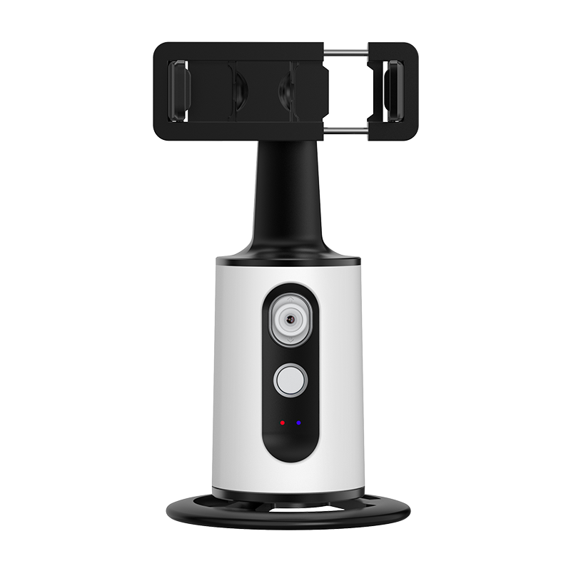 Front. Cluzine - Portable Selfie Stick Auto Face Tracking 360° Rotation Gimbal Phone Tripod Camera Stabilizer for Camcorder.