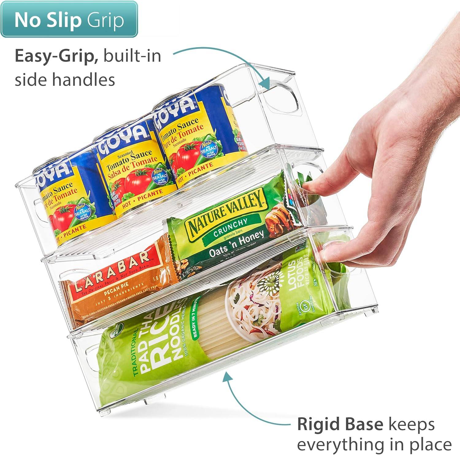 No Slip Grip

Easy-Grip, built-in side handles

Rigid Base keeps everything in place