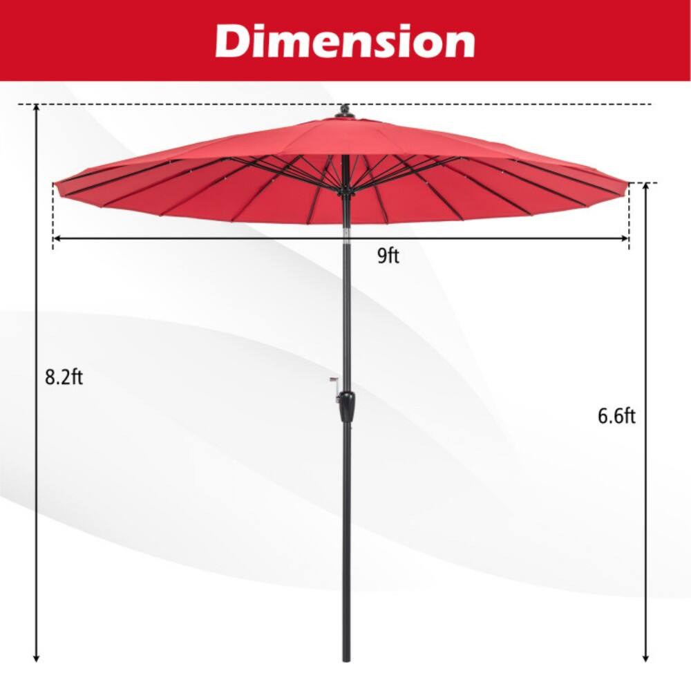Dimension  
9ft  
8.2ft  
6.6ft