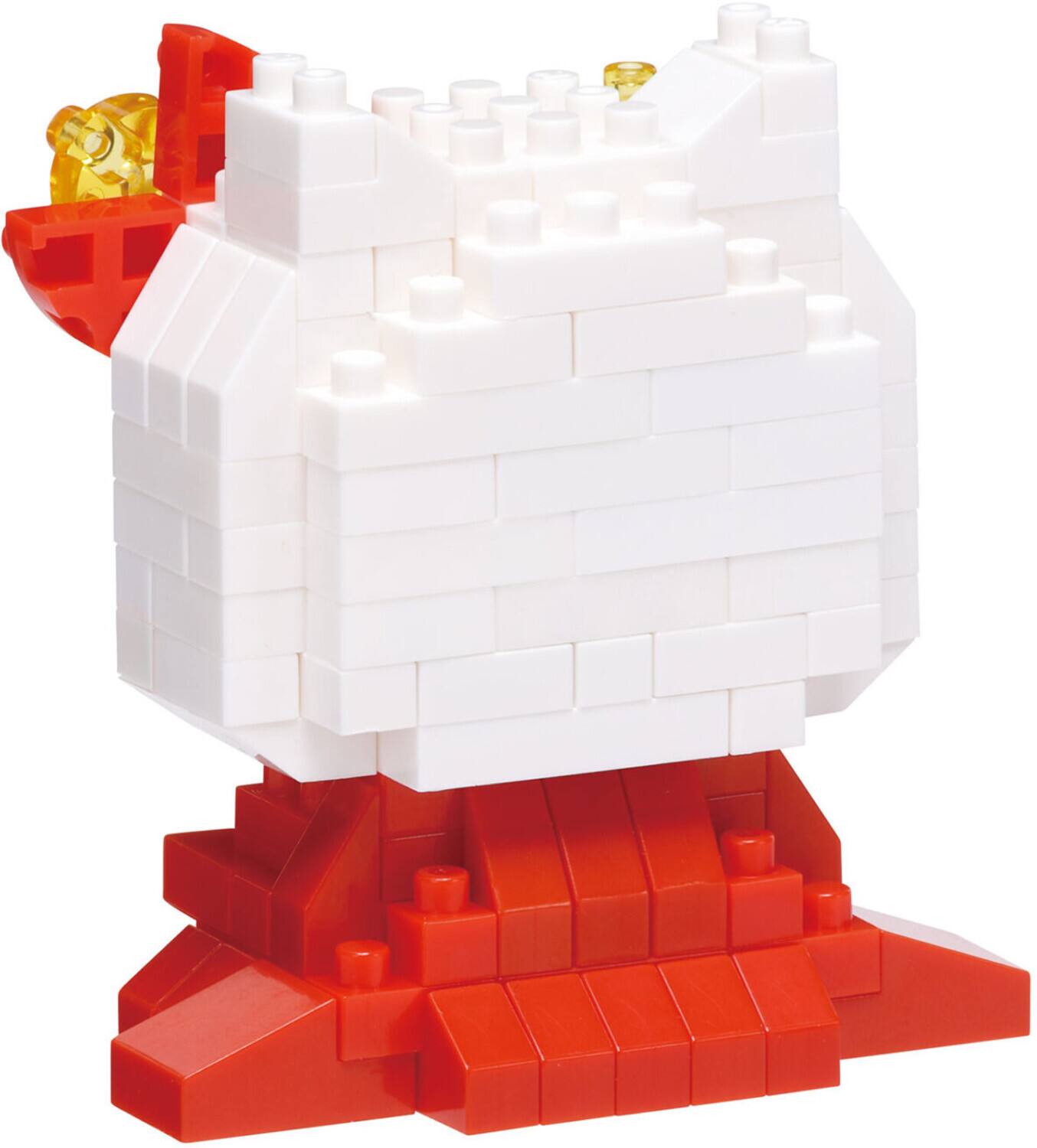 Alt View 1. Bandai - Nanoblock - Sanrio - Character Collection - Hello Kitty (Kimono) Building Kit   - COLLECTIBLES - Multicolor.