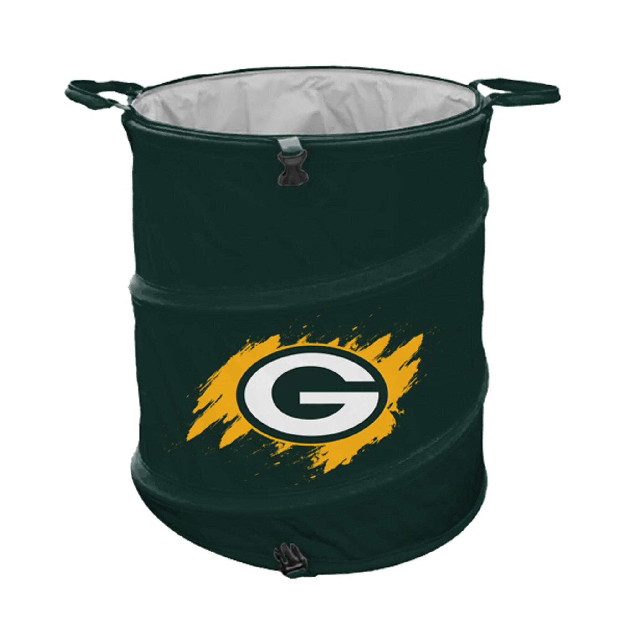 Front. Pegasus - Green Bay Packers Big Logo Collapsible Can - Multicolor.