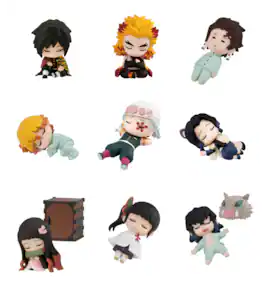 Bandai - Gashapon Demon Slayer - Nemurasetai Wave 3 - 2" Figure (Blind Pack - 1 Character Chosen at Random) - Styles May Vary
