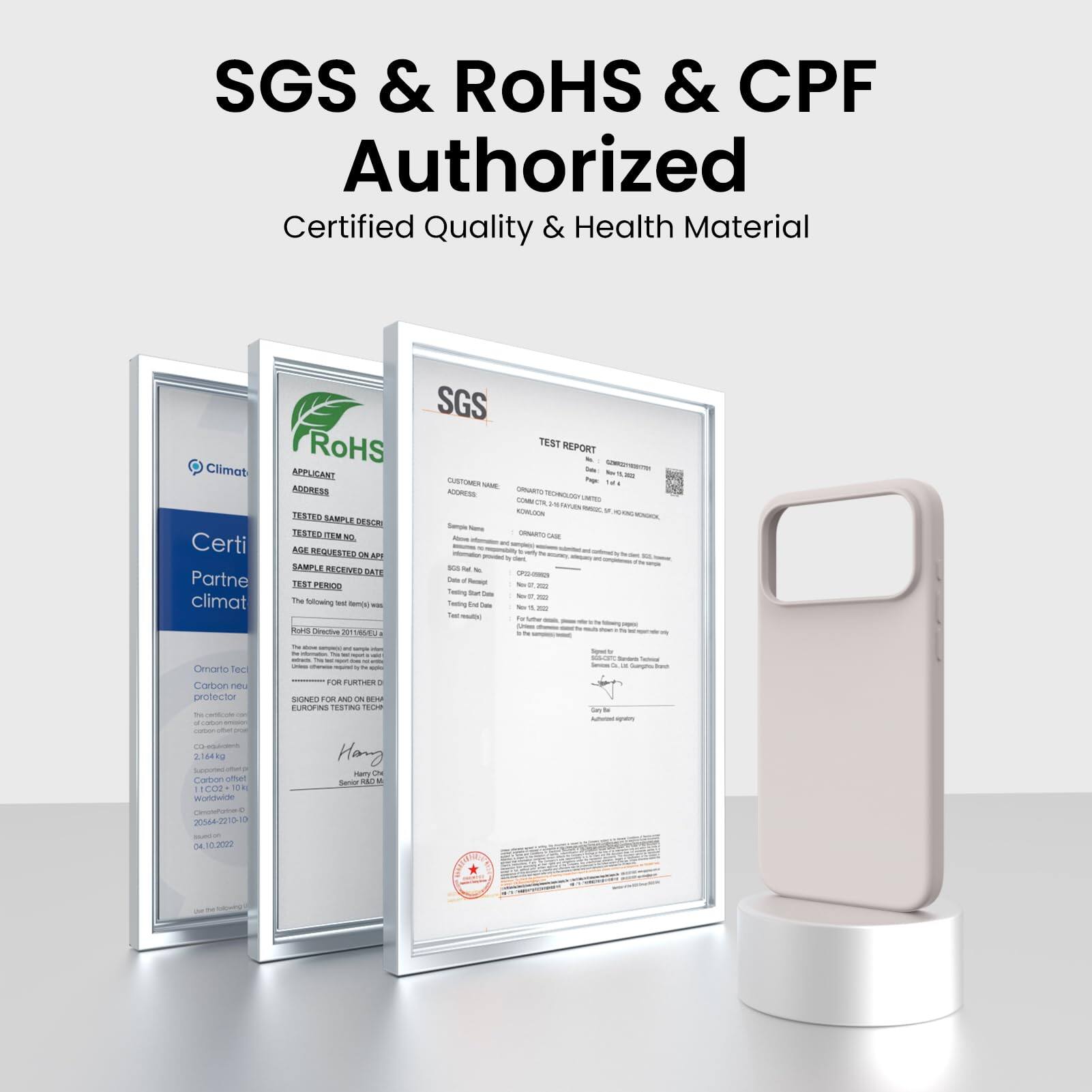 SGS & RoHS & CPF Authorized  
Certified Quality & Health Material  

Climat  
Certified Partner  

SGS  
TEST REPORT  

RoHS  
Certified  

APPLICANT  
ADDRESS  

TESTED ITEM NO.  
TESTED SAMPLE DESCRIPTION  

AGE REQUESTED ON APP  
TEST PERIOD  

SAMPLE RECEIVED  
TEST PERIOD  

The following - - SGS - - Tog - Twing TEST REPORT - - CE - - ArS Deeive 154MU  

Onorlo tec Calon ne rotecto F FLR - SIONES FOR AN A - CROM TESTRI EL - e 316480 canton oe 11CO e Wordwide Hong mmy Ln -r - 90tAA O4 10.2022  

SGS  
TEST REPORT  

RoHS  
Certified  

APPLICANT  
ADDRESS  

TESTED ITEM NO.  
TESTED SAMPLE DESCRIPTION  

AGE REQUESTED ON APP  
TEST PERIOD  

SAMPLE RECEIVED  
TEST PERIOD  

The following - - SGS - - Tog - Twing TEST REPORT - - CE - - ArS Deeive 154MU  

Onorlo tec Calon ne rotecto