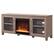 Alt View 14. Camden&Wells - Quincy Crystal Fireplace TV Stand for Most TVs up to 65" - Antiqued Gray Oak.