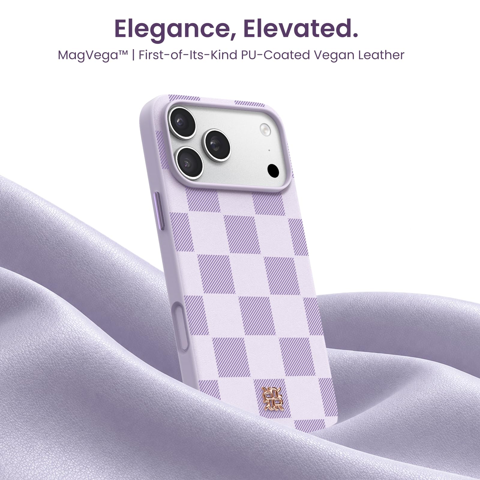 Elegance, Elevated.  
MagVega™ | First-of-Its-Kind PU-Coated Vegan Leather