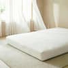 Front. Furniture of America - 10 Inch High Density Memory Foam Mattress, Premium Plush Comfort, Removable Breathable Cover, CertiPUR-US Certified - White.