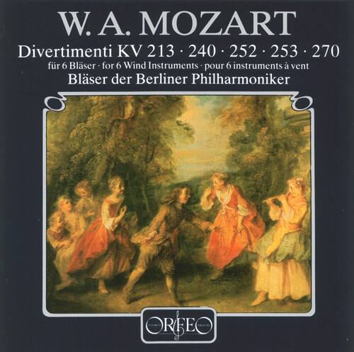 Winds of the Berlin Philharmonic - Divertimenti for 6 Winds   - COMPACT DISCS [CD] price history on PriceWatchPro