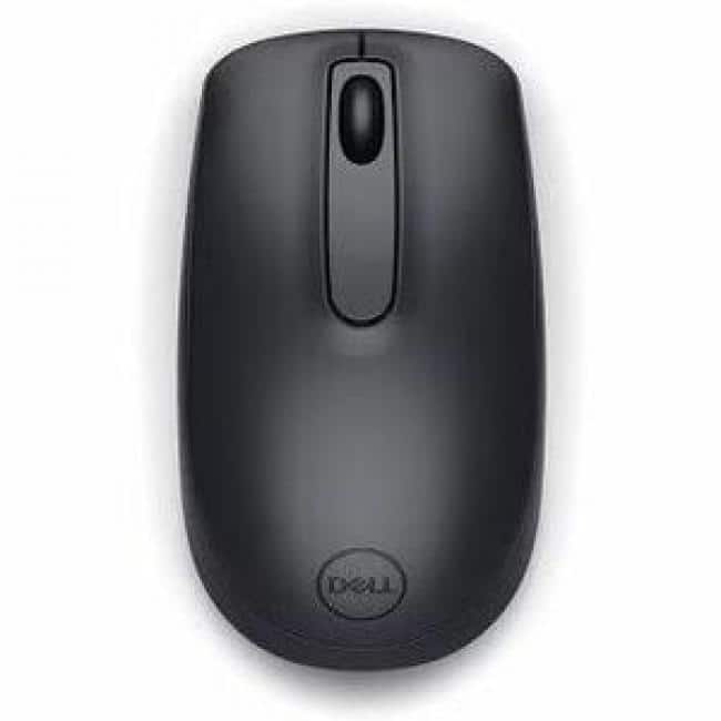 Dell - WM118 Mouse - PC - Small Size Mouse - Optical - Wireless - Radio Frequency - 2.40 GHz - USB Type A - 1000 dpi - Wireless - Unknown