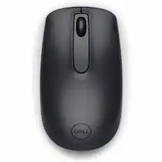 Front. Dell - Dell WM118 Mouse - PC - Small Size Mouse - Optical - Wireless - Radio Frequency - 2.40 GHz - USB Type A - 1000 dpi - Unknown.