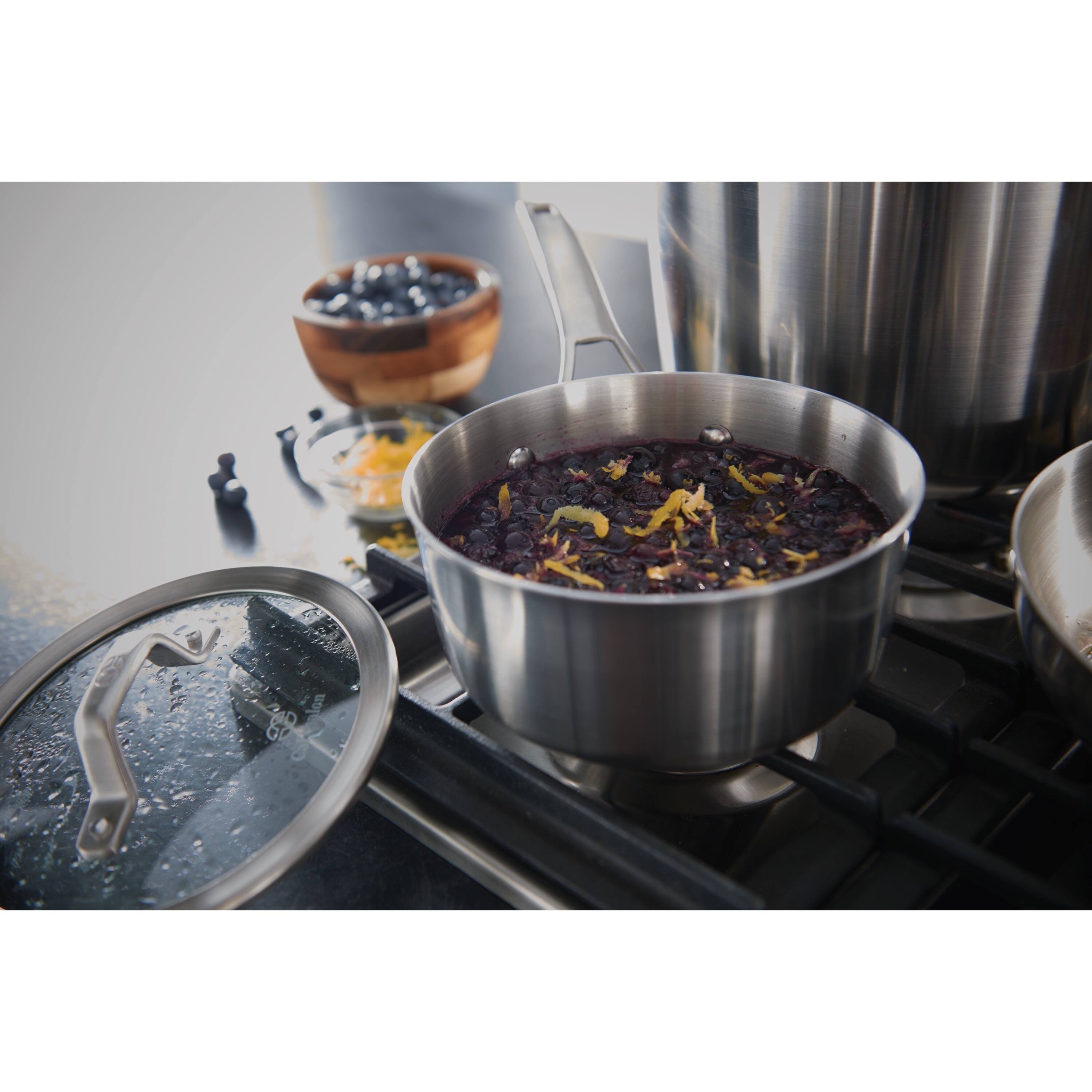 Back. Calphalon - Premier™ Stainless Steel 11-Piece Set - Stainless Steel.