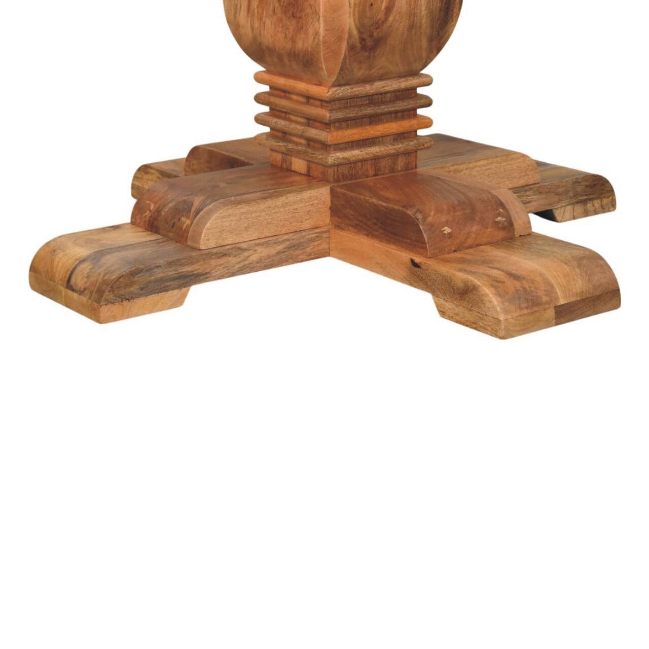 Alt View 4. Artisan Furniture - Valentina Round Dining Table, Beige - Beige.