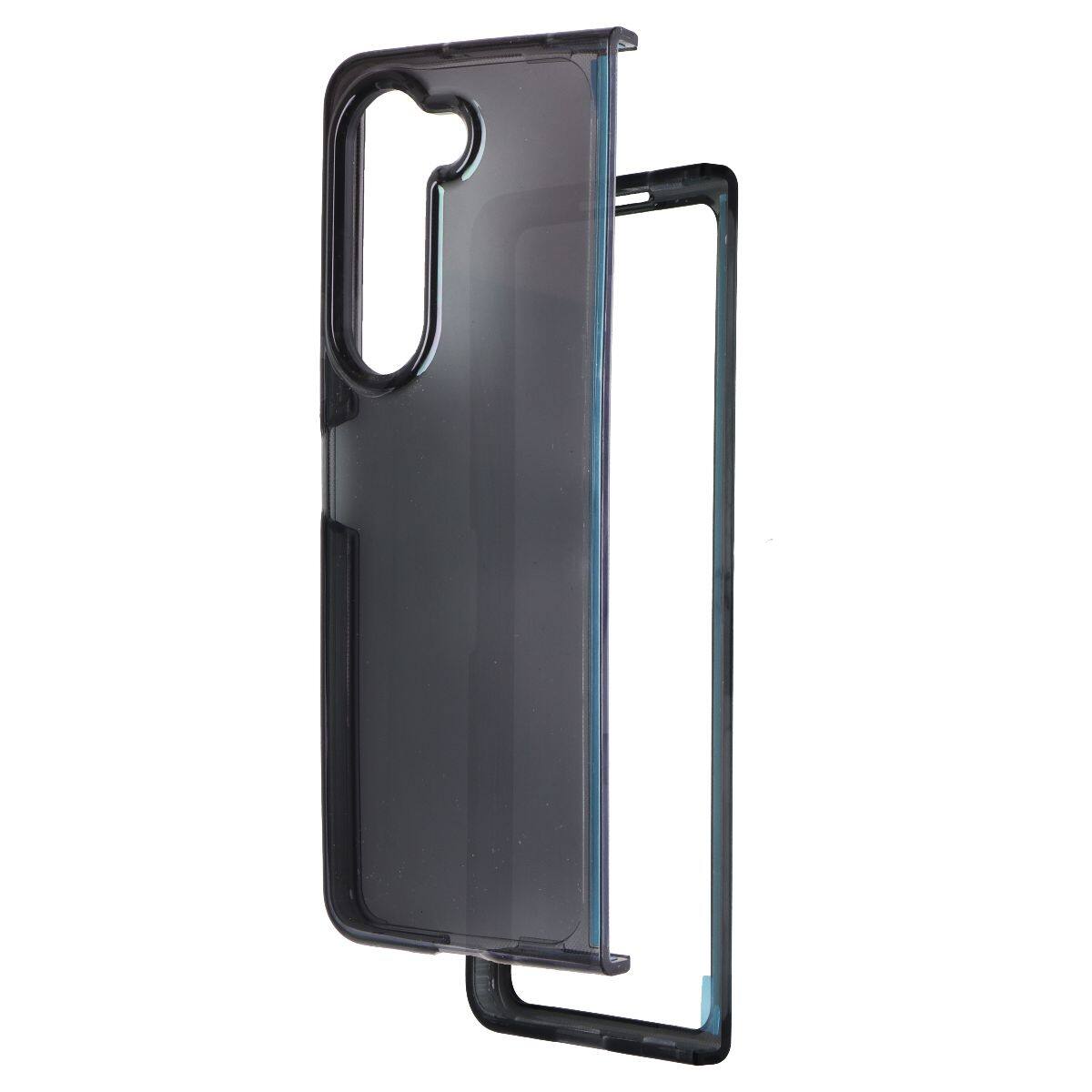 Front. Tech21 - Tech21 EvoTint for Samsung Galaxy Z Fold5 - Ash - Black.