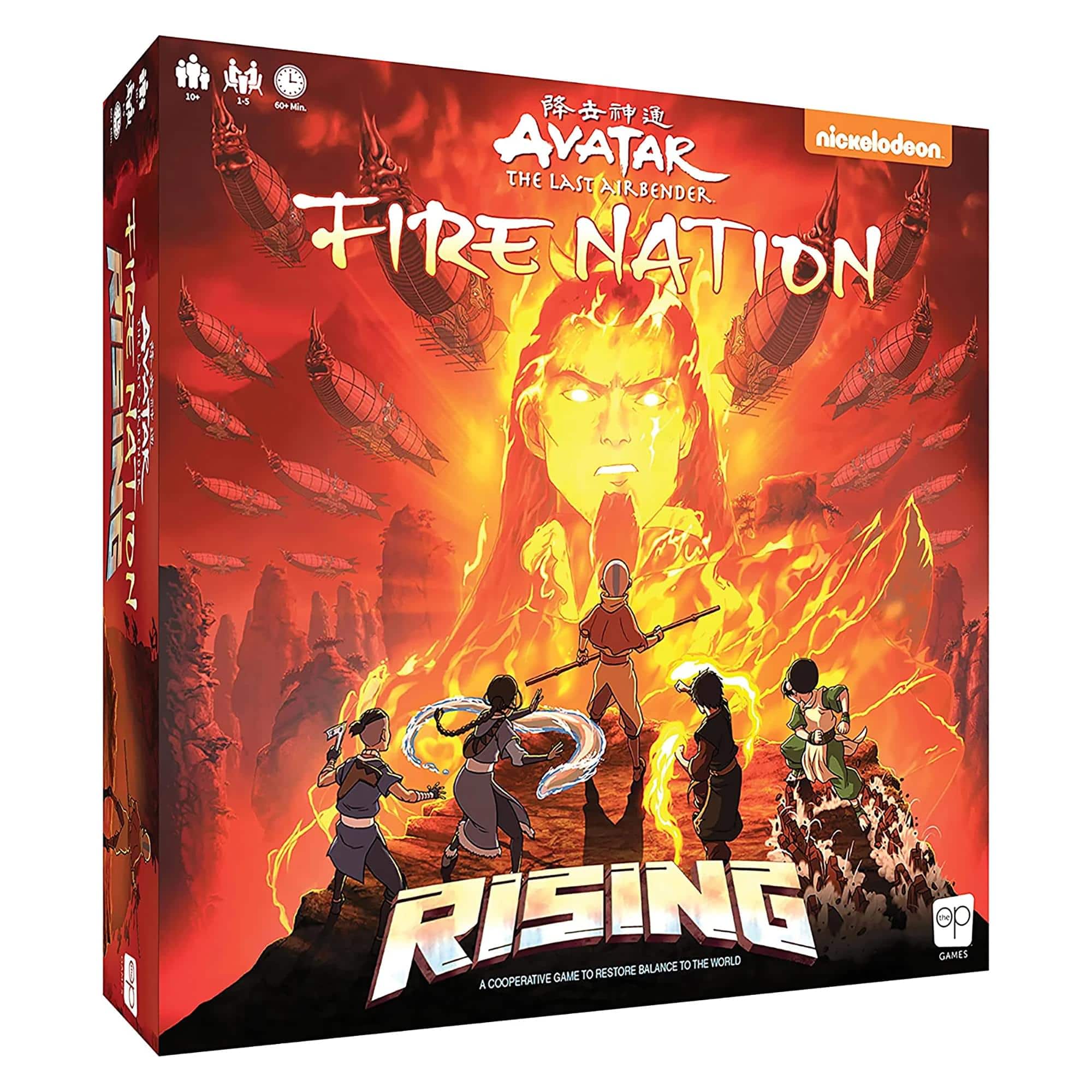 USAoploy - Avatar The Last Airbender Fire Nation Rising Board Game - Orange