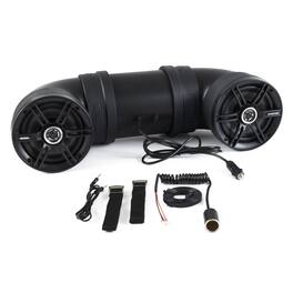 SoundStorm - BTB6 Bluetooth 6.5" 450W ATV/Marine Off Road Amplified Tube Speaker - Black