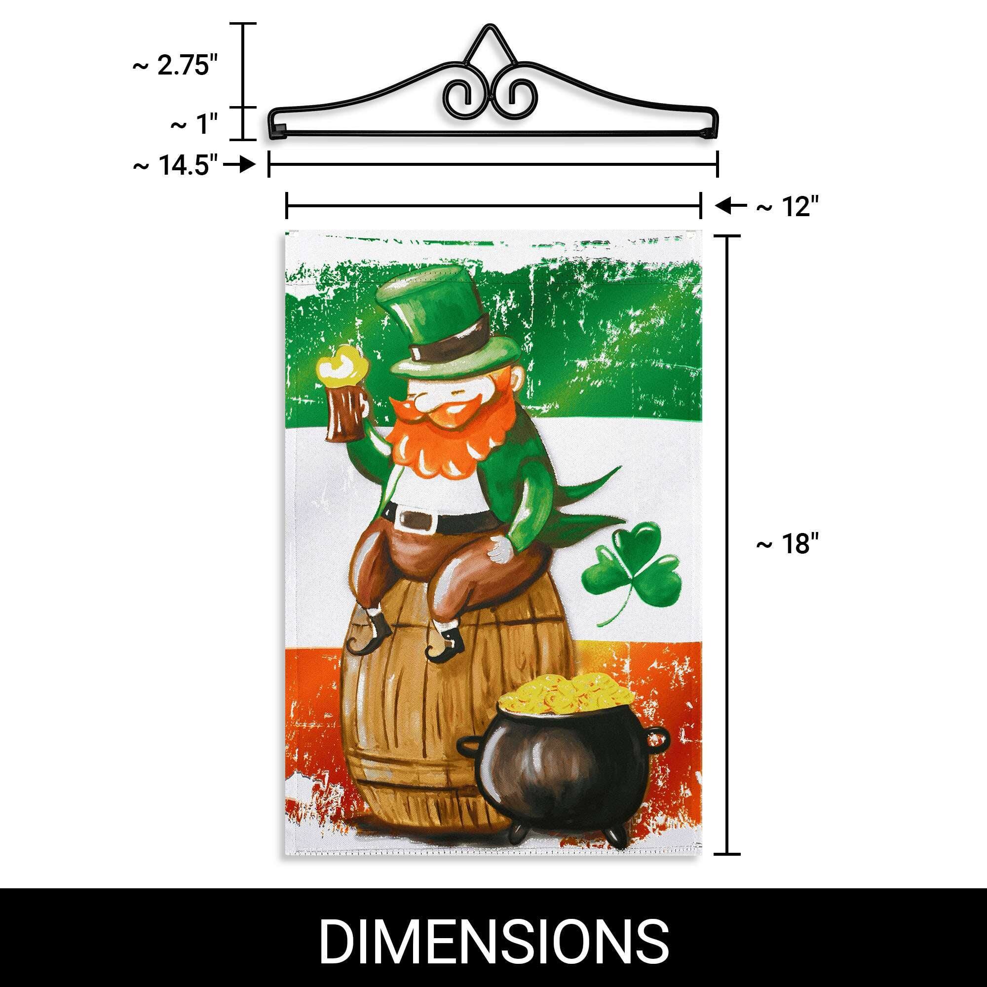 - ~2.75"
- ~1"
- ~14.5"
- ~12"
- ~18"

DIMENSIONS