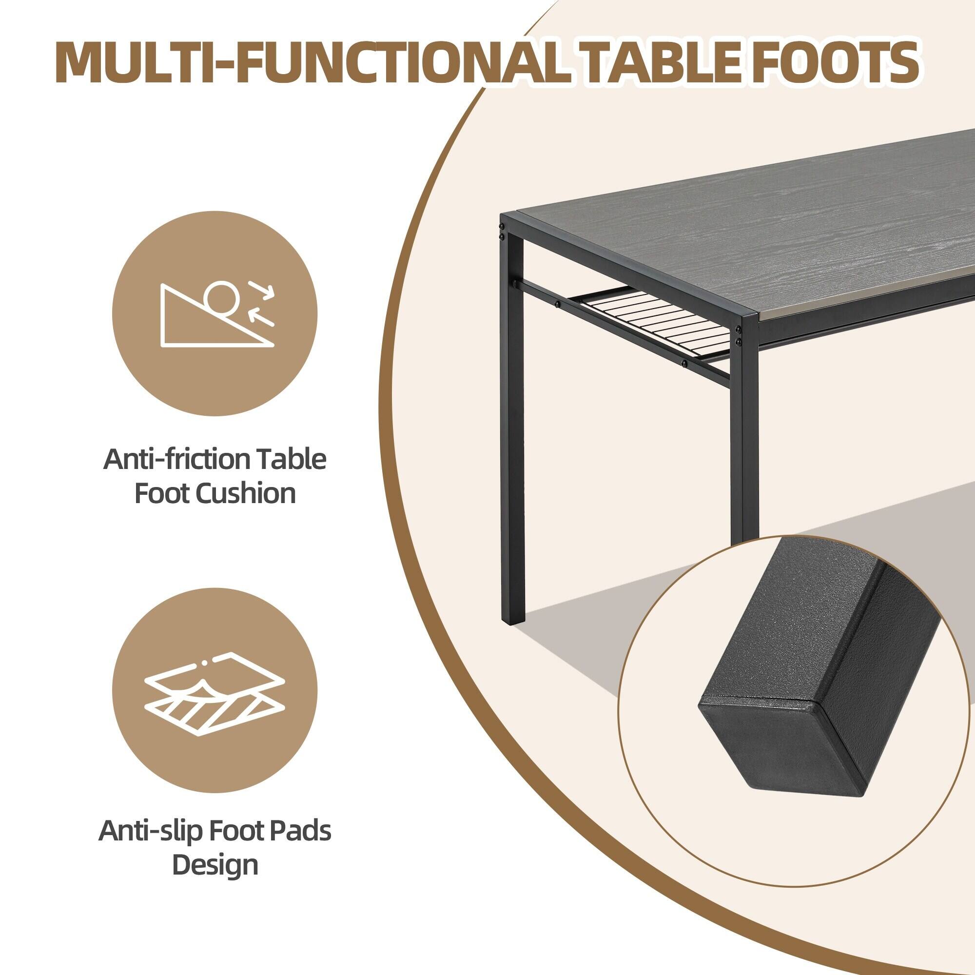 MULTI-FUNCTIONAL TABLE FOOTS

Anti-friction Table Foot Cushion

Anti-slip Foot Pads Design