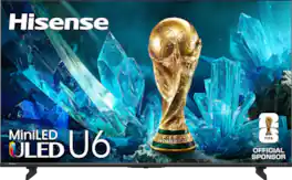 Hisense - 50" Class U6 Series MiniLED QLED UHD 4K HDR Smart Fire TV (2026)