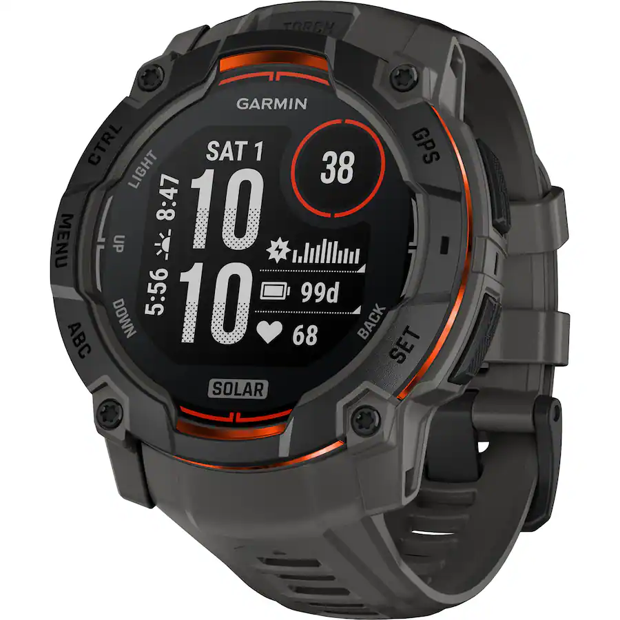 Garmin Instinct Solar GPS Smartwatch 50 mm Fiber reinforced