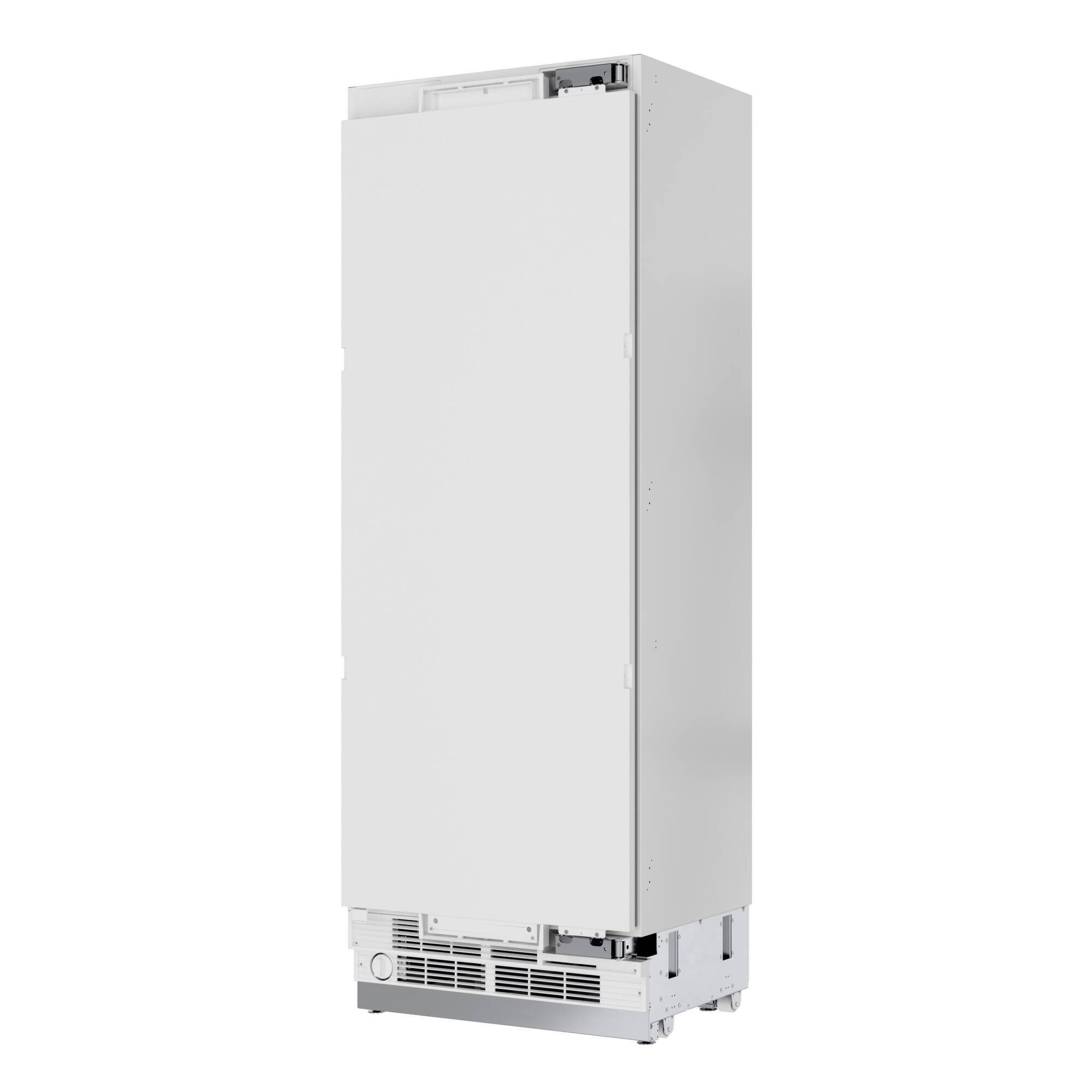 Left. Koolmore - 30 In. Panel Ready Refrigerator Column With 16.6 Cu. Ft Capacity, Water Dispenser, Frost Free - White.