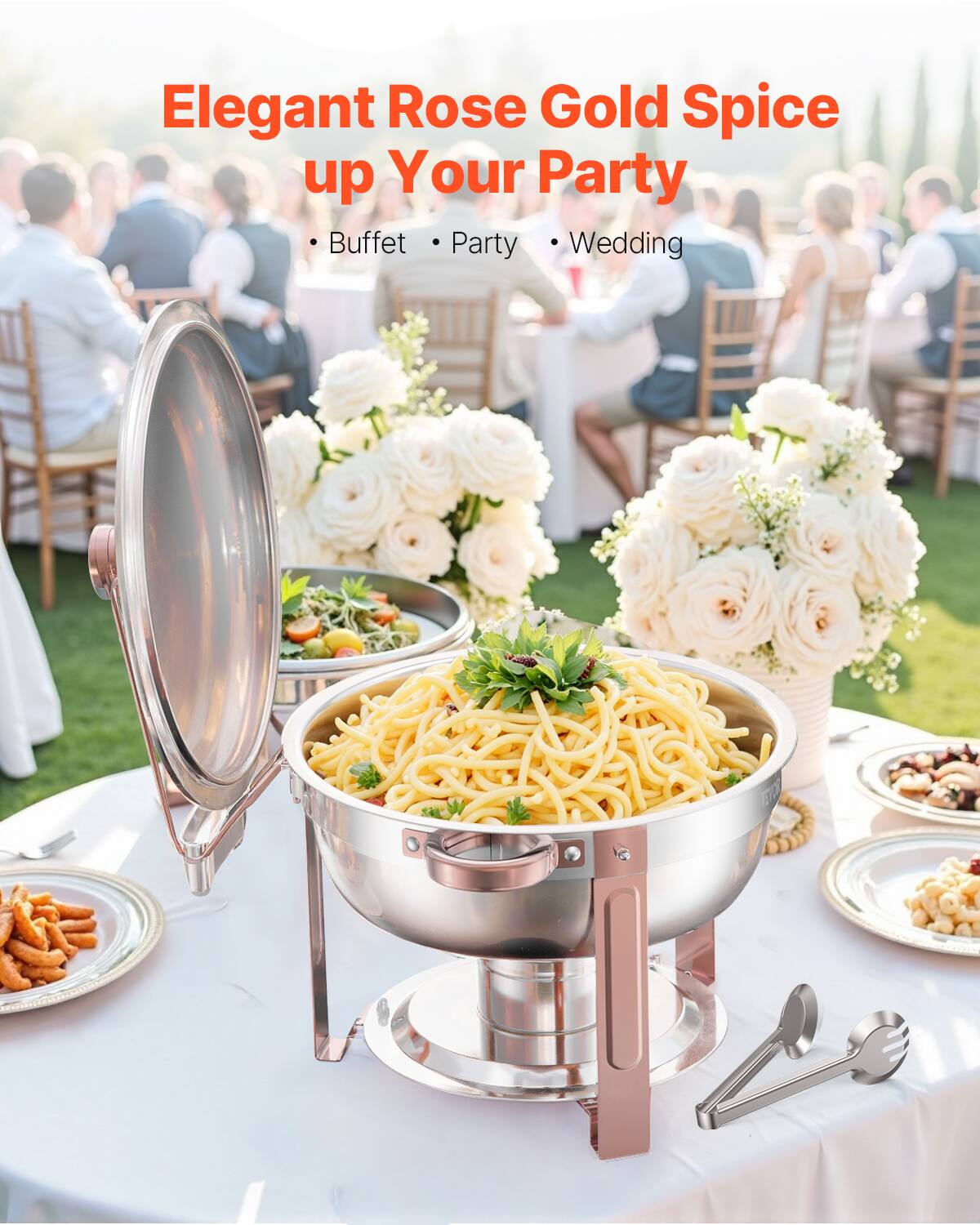Elegant Rose Gold Spice up Your Party

Buffet
Party
Wedding