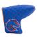 Front. Team Golf - Boise State Broncos Quilted Blade Putter Cover - Multicolor.
