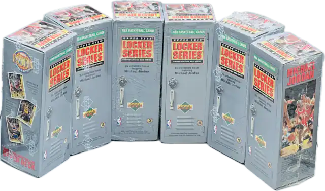 NBA Basketball Cards
Upper Deck
Locker Series
Limited Edition NBA Series
Six collectible boxes featuring Michael Jordan
NBA Basketball Cards
Upper Deck
Locker Series
Limited Edition NBA Series
Six collectible boxes featuring Michael Jordan
NBA Basketball Cards
Upper Deck
Locker Series
Limited Edition NBA Series
Six collectible boxes featuring Michael Jordan
NBA Basketball Cards
Upper Deck
Locker Series
Limited Edition NBA Series
Six collectible boxes featuring Michael Jordan
NBA Basketball Cards
Upper Deck
Locker Series
Limited Edition NBA Series
Six collectible boxes featuring Michael Jordan
NBA Basketball Cards
Upper Deck
Locker Series
Limited Edition NBA Series
Six collectible boxes featuring Michael Jordan