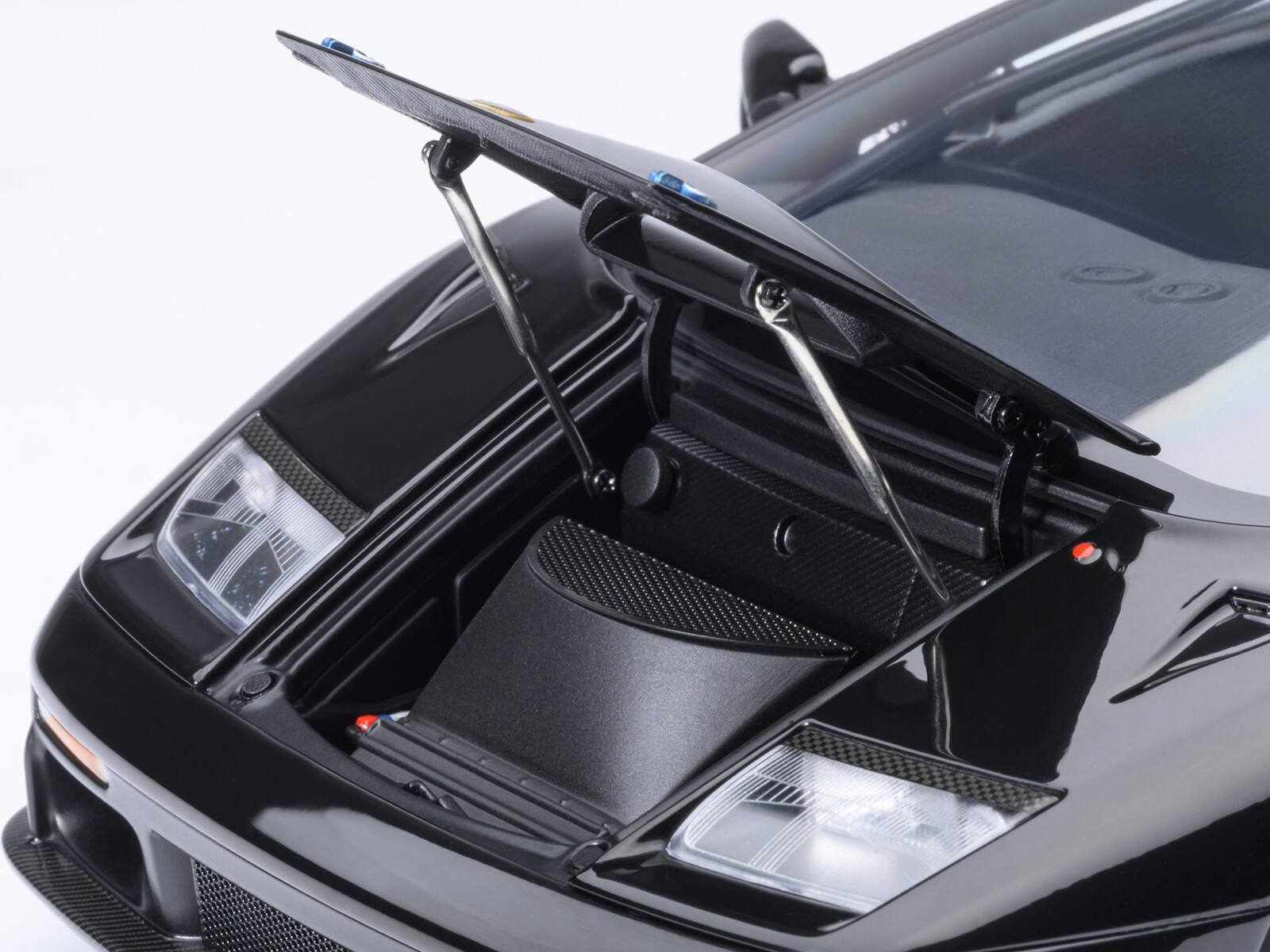 Alt View 2. Autoart - Lamborghini Diablo GTR Deep Black  1/18 Model Car by Autoart.