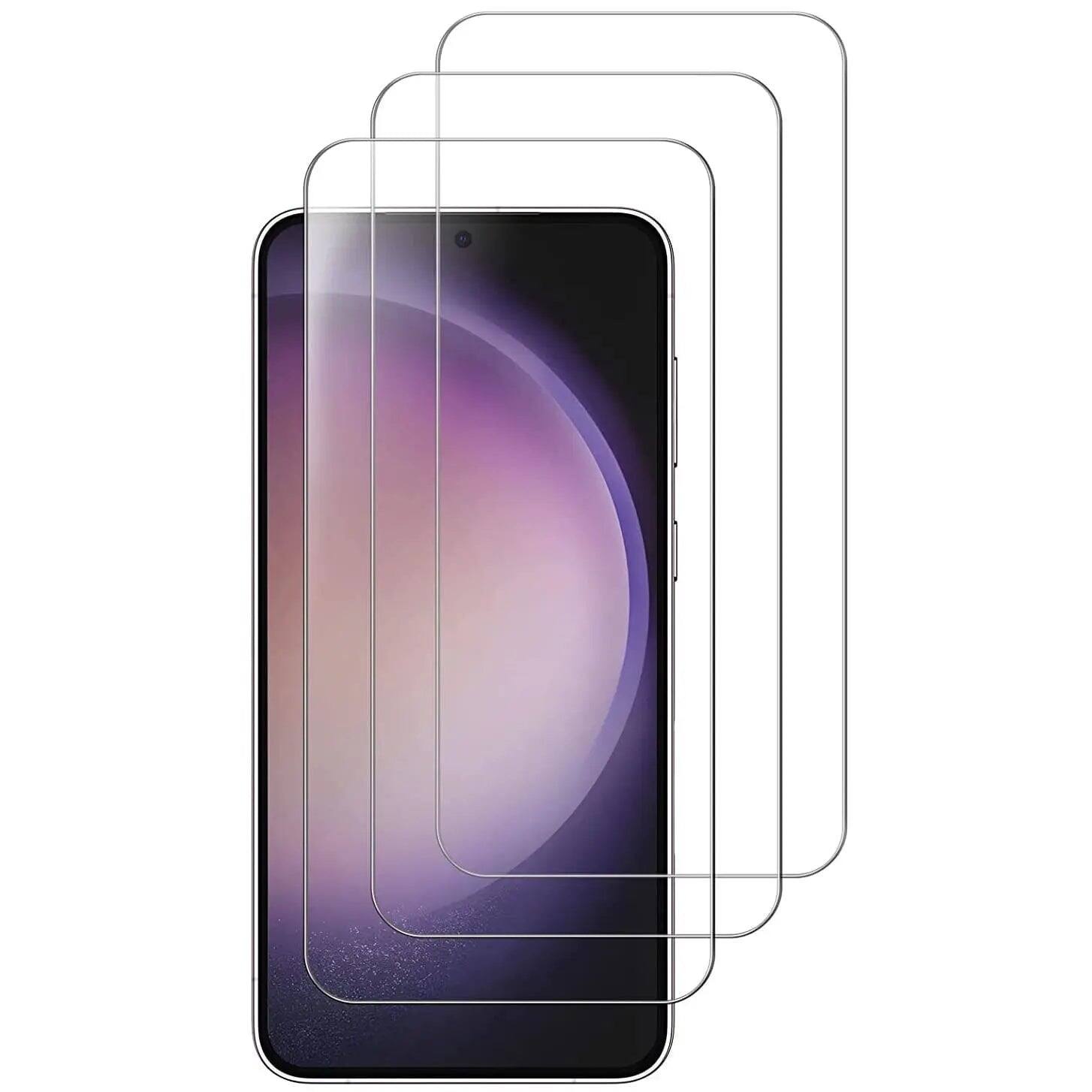 Angle. Entronix - Entronix Clear Screen Protector For Galaxy A21 - 3-Piece Combo - Transparent.