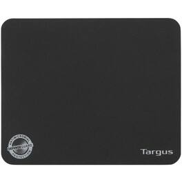 Targus - Ultraportable Antimicrobial Mouse Mat - 0.05" Height x 8.66" Width x 7.09" Depth - Rubber - Anti-slip - Black